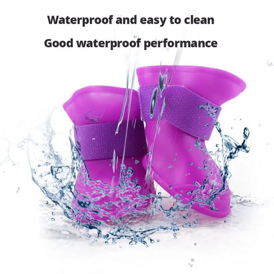 4pcs Waterproof Boots